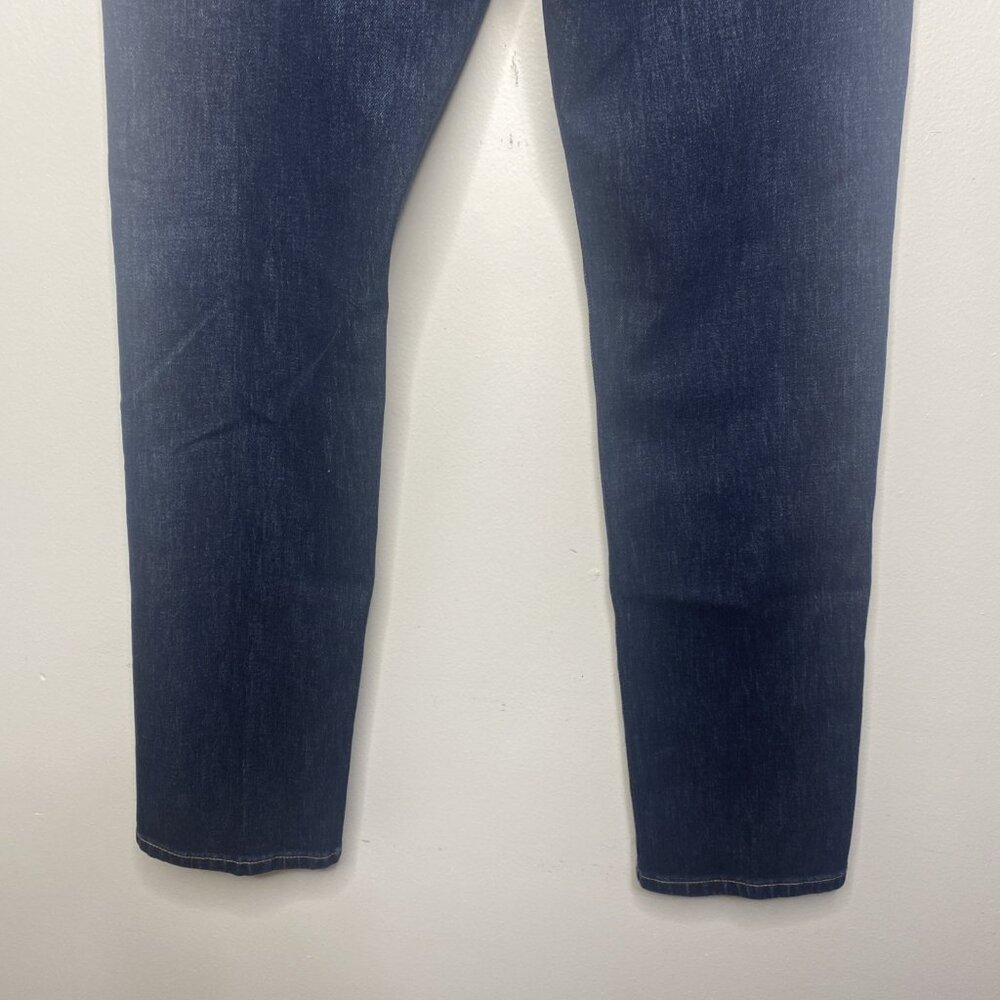 Lucky Brand Mens 31 x 32 410 Athletic Slim Leg Stretch Denim Jeans Dark Wash - Picture 9 of 12